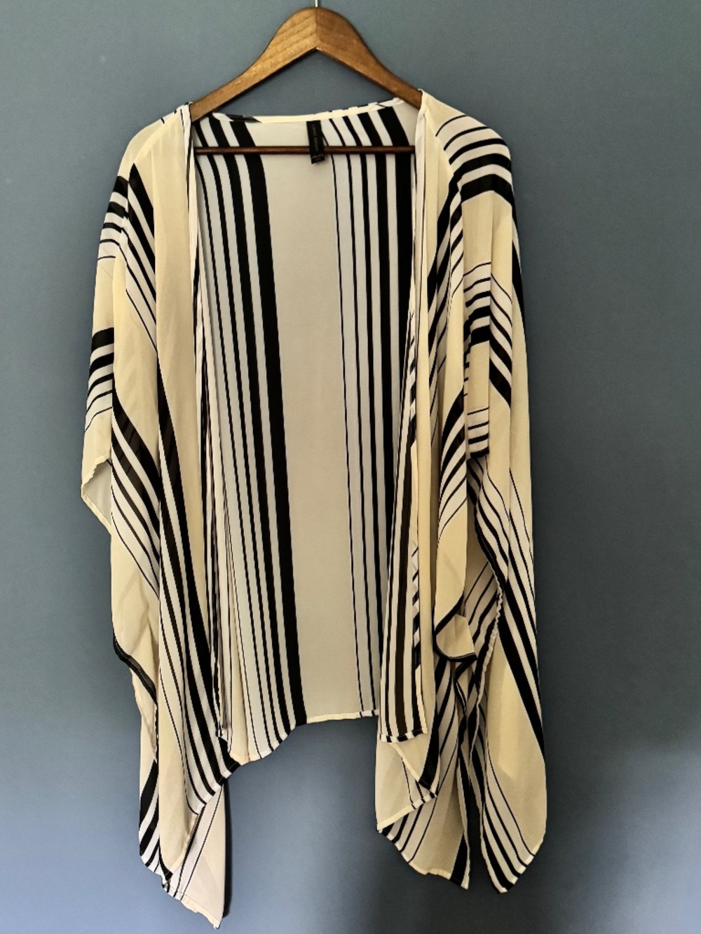 Lane Bryant One Size striped overpiece